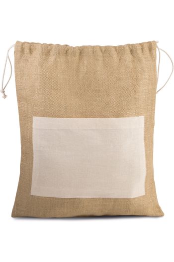 Image produit Sac en toile de jute avec cordelettes