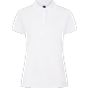 Henbury Ladies coolplus polo shirt white