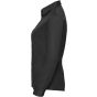 Russell Chemise en Popeline 100% Coton classique manches longues femme black