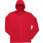 B&C Collection Reset Hooded Softshell red