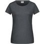 James&Nicholson Ladies´ Basic-T black_heather