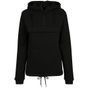 Build Your Brand Ladies Sweat Pull Over Hoody black