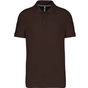 kariban Polo manches courtes homme - chocolate - XL