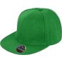 Result Bronx Original Flat Peak Snapback Cap emerald_green