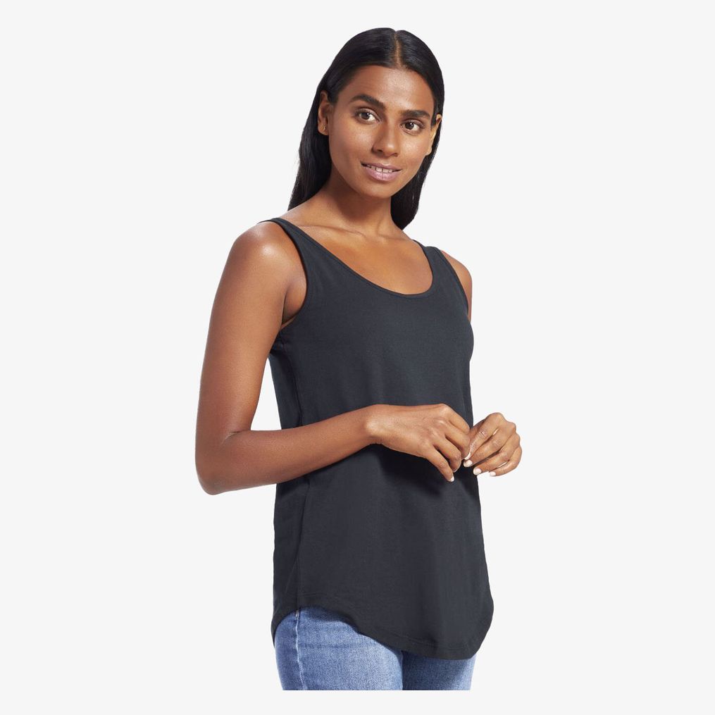 Women's loose fit vest mantis