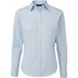 Premier Chemisier popeline à manches longues pour femme light_blue