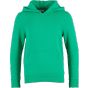Build Your Brand Essentials Basic Kids Hoody Grass green
