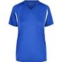 James&Nicholson Ladies' Running-T royal/white