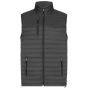 HRM Men´s Hooded Performance Body Warmer Dark grey