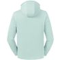 Russell-pure-organic Pure Organic High Collar Hooded Sweat aqua