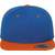 flexfit Classic Snapback 2-Tone Cap royal/orange