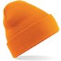 Beechfield Bonnet Original à revers orange