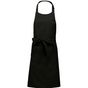 Kariban Tablier polycoton avec poche black