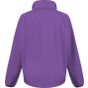 Result Mens printable softshell with recycled fleece inner purple/black