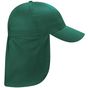 Beechfield Casquette de style légionnaire enfant bottle_green