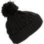 K-up Bonnet en maille tricot black