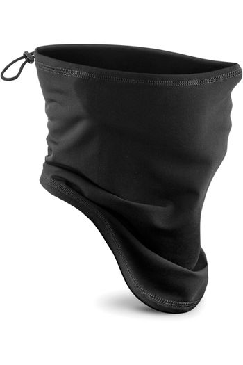 Cache-col sports tech softshell - Black