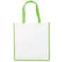 L-merch Shopping Bag Bern white/lightgreen