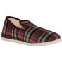 Kariban Charentaises unisexe Made in France bordeaux_checked