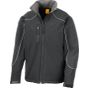 Result Hooded ripstop softshell jacket black