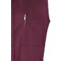 karlowsky Women's Sleeveless Medical Tunic Essential Aubergine