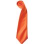 Premier Cravate en satin colours collection orange