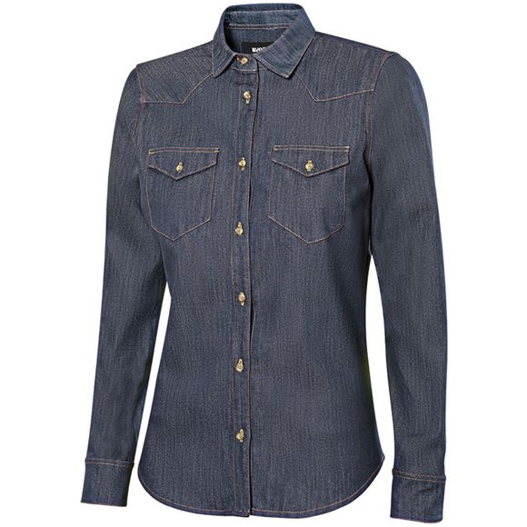 Chemise stretch en denim femme Velilla