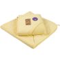 A&R Serviette à capuche pour bébé PRINT-Me® Pastel yellow