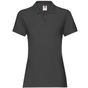 fruit of the loom Premium Polo Lady-Fit noir