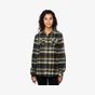 Burnside Women's Woven Plaid Flannel Shirt