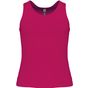 Kariban Débardeur fille fuchsia