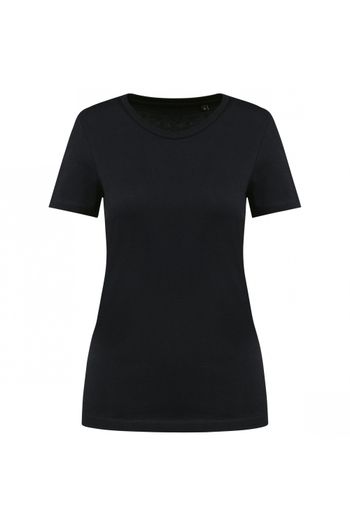 Image produit T-shirt Supima® col rond manches courtes femme