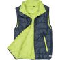 Result Junior-youth soft padded bodywarmer navy/lime