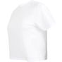 SF Clothing Women´s cropped boxy T white