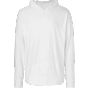 Neutral Unisex Jersey Hoodie white