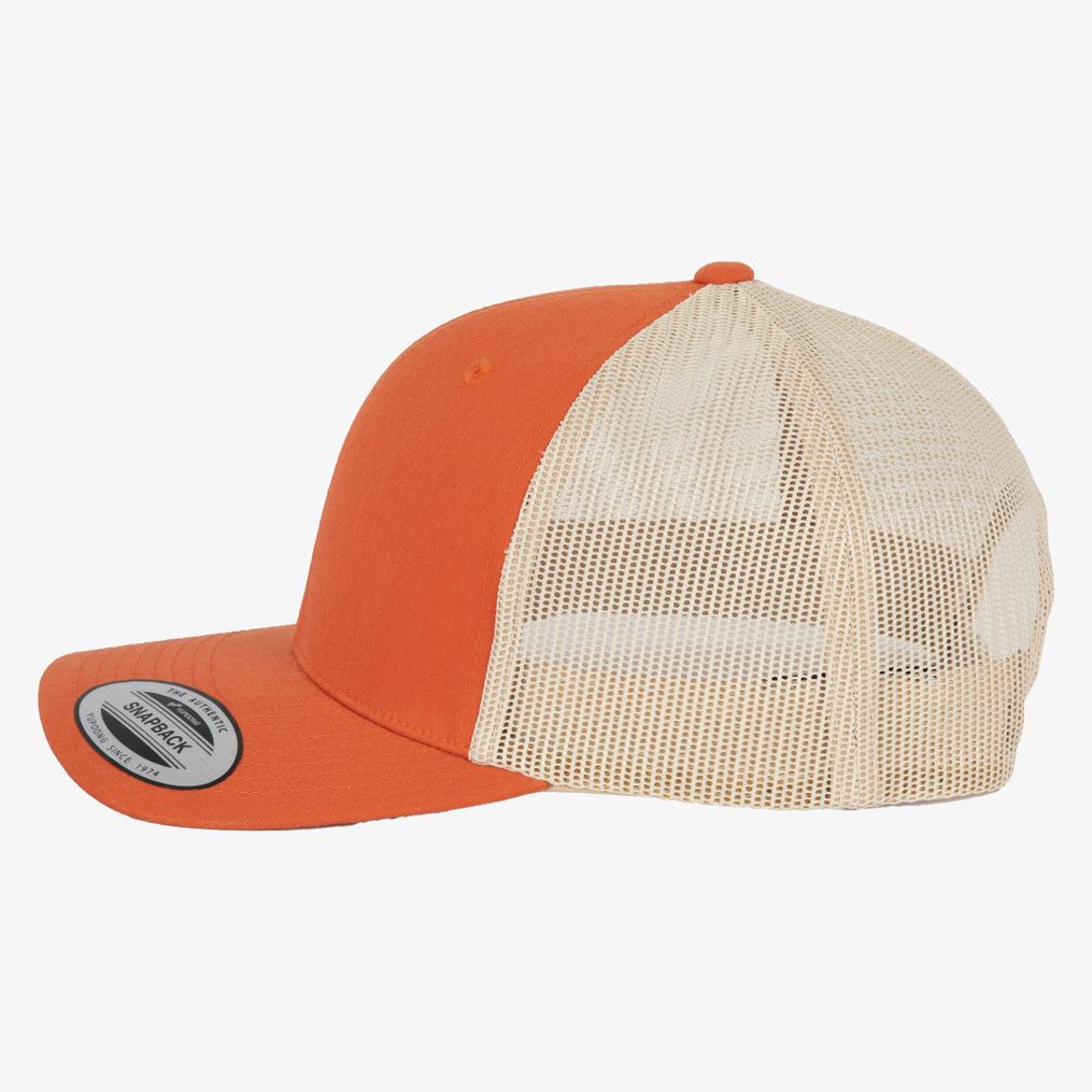 Casquette Trucker modèle rétro - 6 panneaux k-up