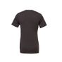 Bella Unisex heather cvc short sleeve tee dark_grey_heather