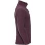 Russell Veste polaire zippée homme burgundy