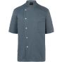 karlowsky Men's Short-Sleeve Chef Jacket Gustav Anthracite