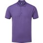 Premier Polo piqué Coolchecker pour homme purple