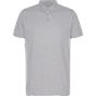 Neutral Recycled Cotton Polo grey_melange