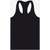 Bella Women's jersey racerback tank black