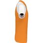 Kariban Polo Baseball orange/white