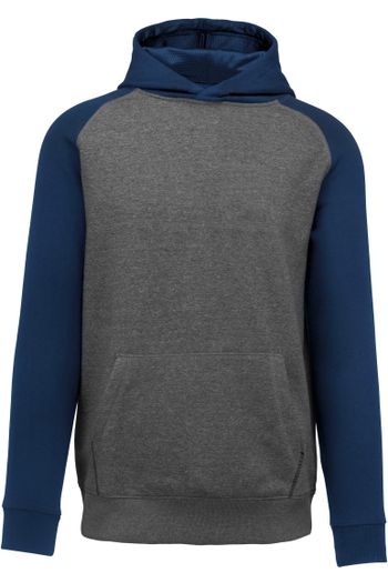 Image produit Sweat-shirt capuche bicolore enfant