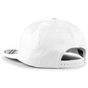 Beechfield Casquette snapback rappeur à 5 panneaux white