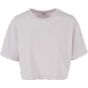 Build Your Brand Ladies Short Oversized Tee soft_lilac