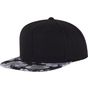 flexfit Roses Snapback black/grey