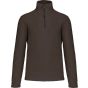 Kariban Enzo > Micropolaire col zippé homme chocolate