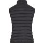 New Morning Studios Ladies light puffer vest black