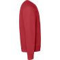 fruit of the loom Classic raglan sweat red